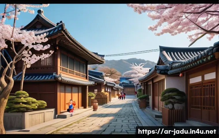 안녕자두야 스토리 아카이브 - A lively and heartwarming scene featuring the main character, Jadu, a cheerful young girl wearing co...